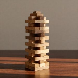 Cách xếp tháp gỗ để chơi rút gỗ