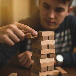 Mẹo chơi rút gỗ không bị đổ